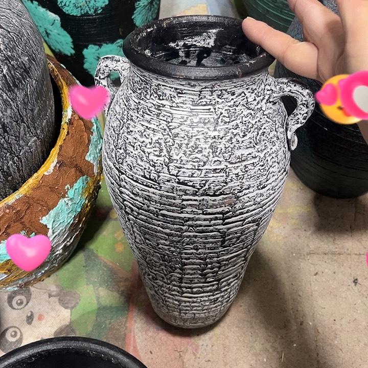 灰白双耳高27口10默认打孔