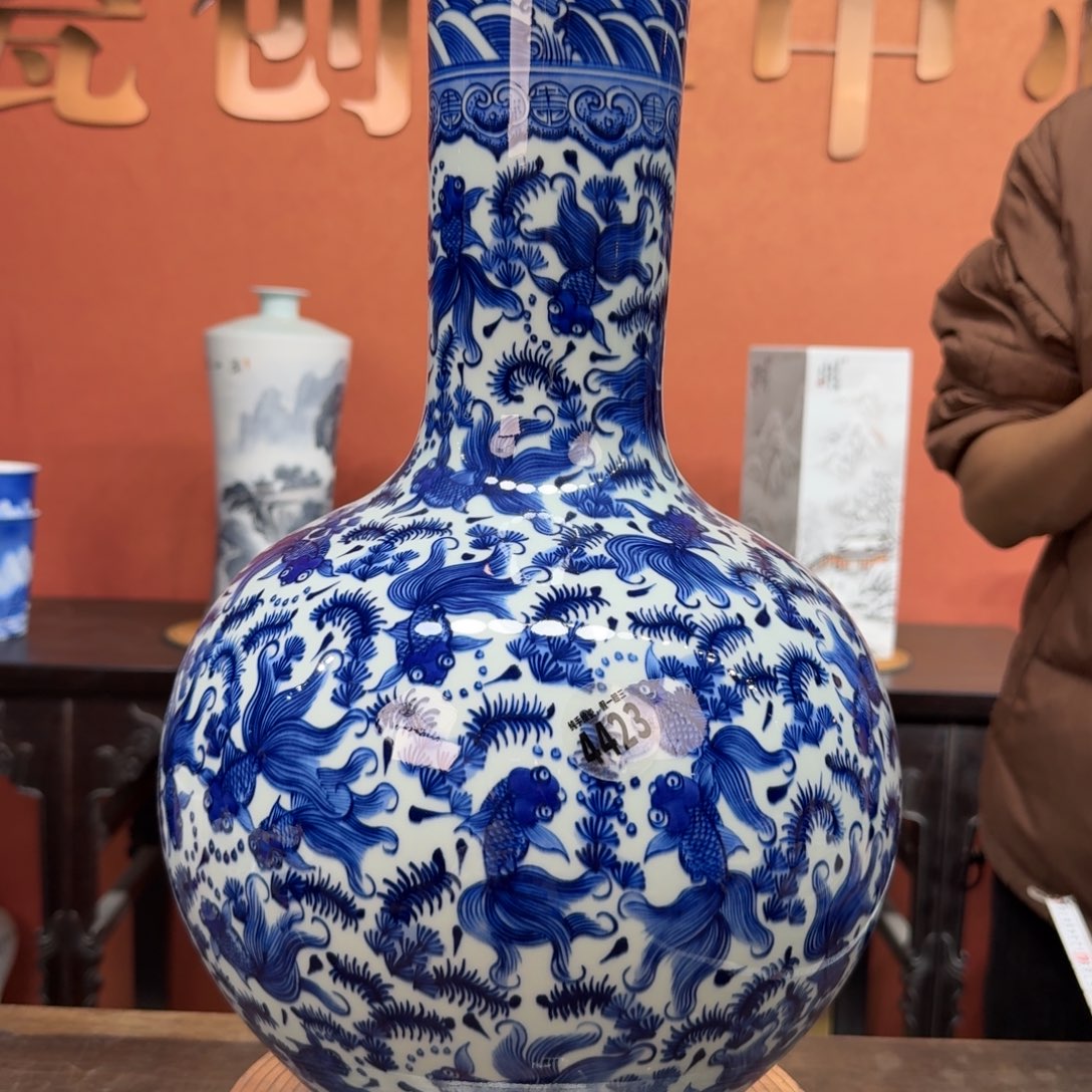 陶摆件吴义松甄选陶瓷4423