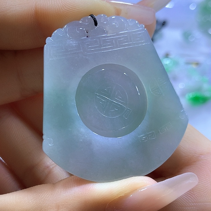 翡翠未镶嵌颈饰天然翡翠A货吊坠