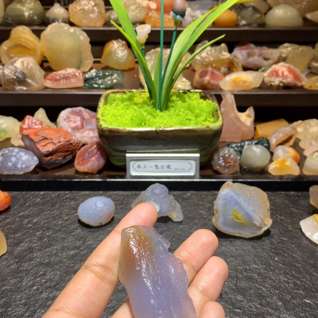 玛瑙/玉髓未镶嵌项链