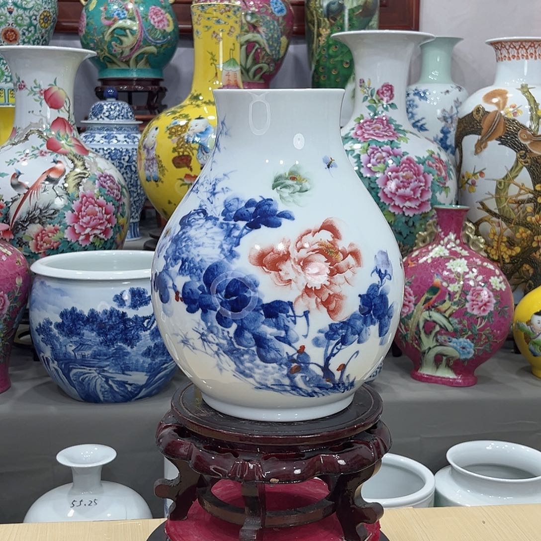 摆件玉***乐景德镇的陶瓷