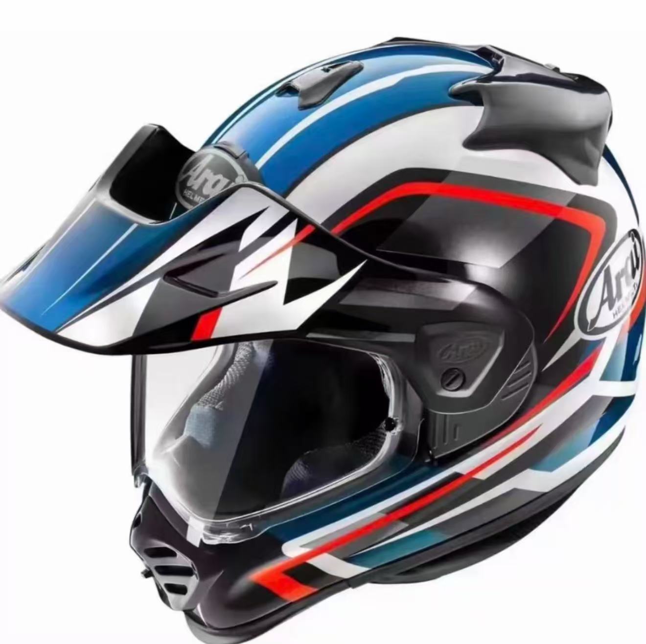 ARAI Tour-cross5 摩托车越野拉力盔 绕道蓝绕道红 全盔四季摩托