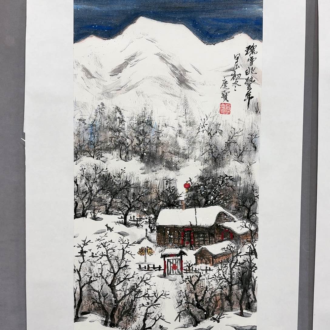 国画国画纯手绘作品请放心去藏