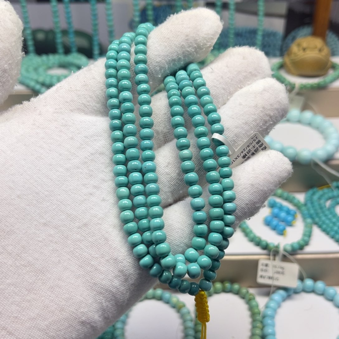 绿松石未镶嵌手链