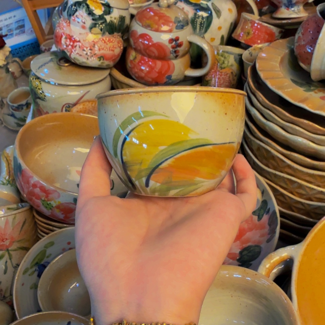 瓷片景德镇陶瓷手工手绘