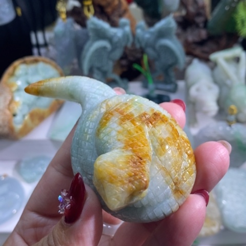 【闪购商品】颈饰未镶嵌翡翠蛇