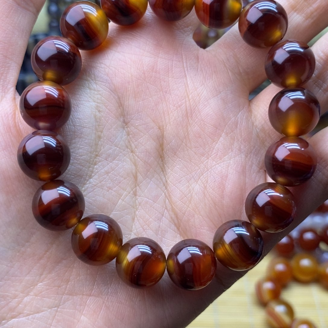 玛瑙/玉髓手链未镶嵌