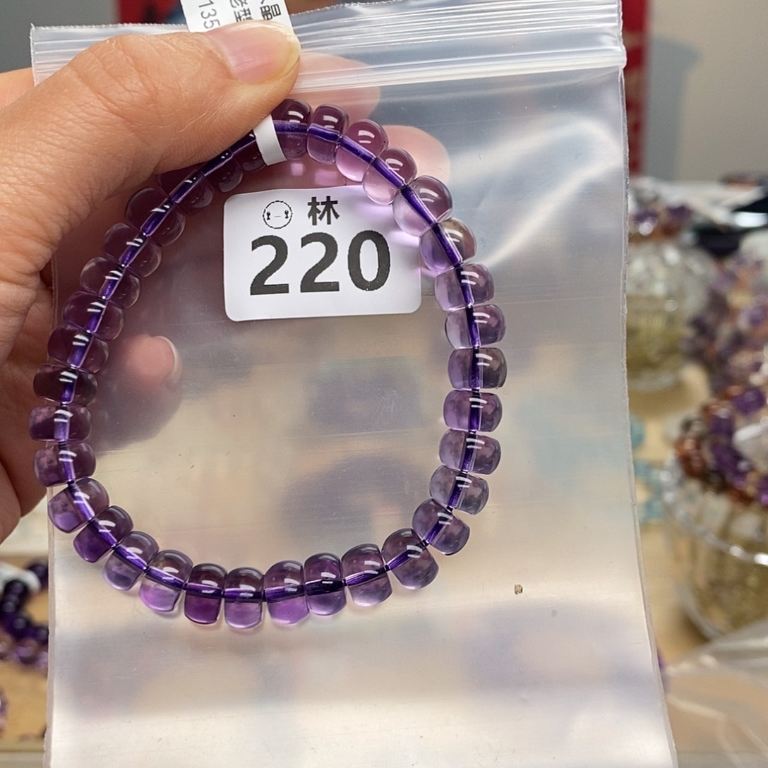 水晶手链未镶嵌多样性发一