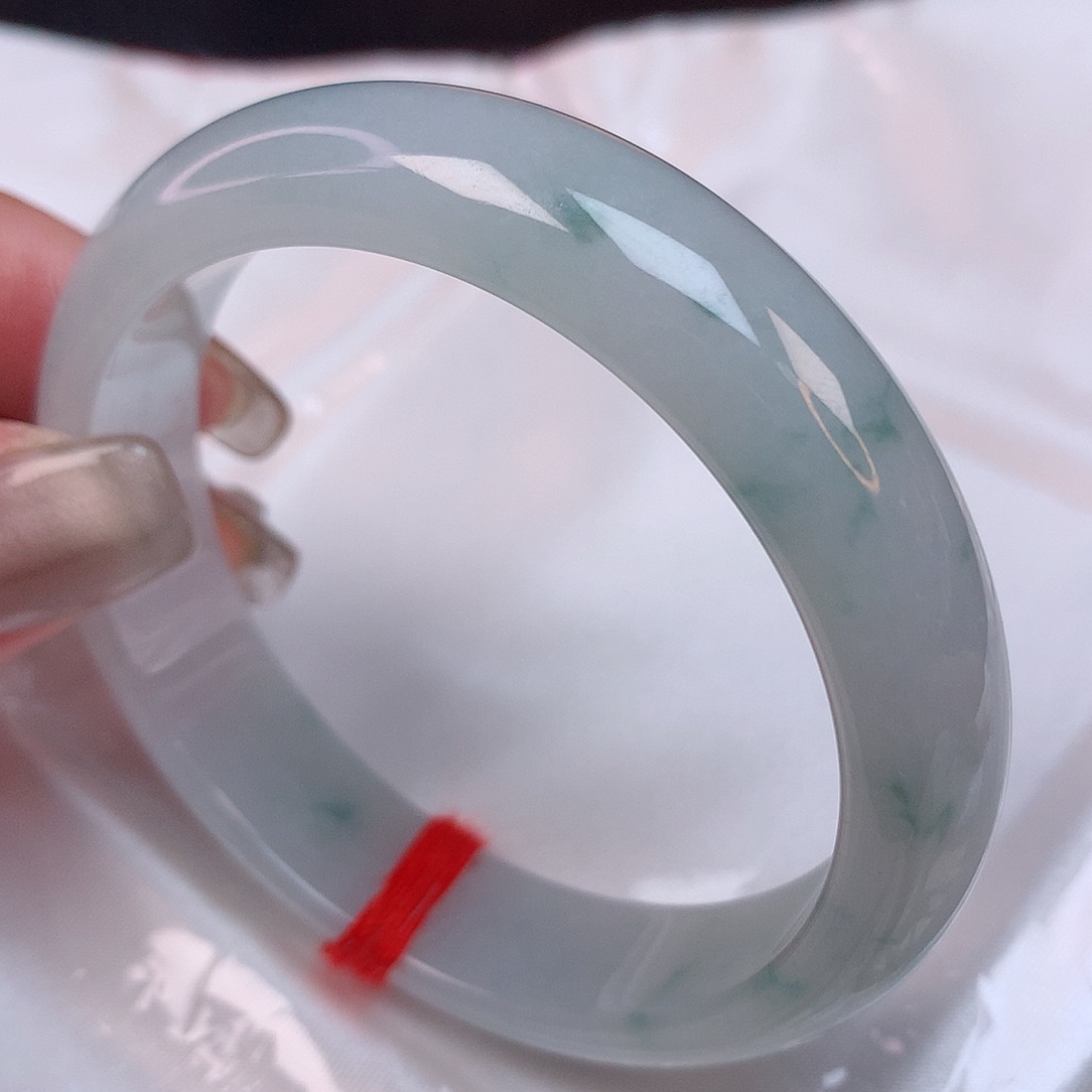 翡翠手镯未镶嵌55 翡翠手镯