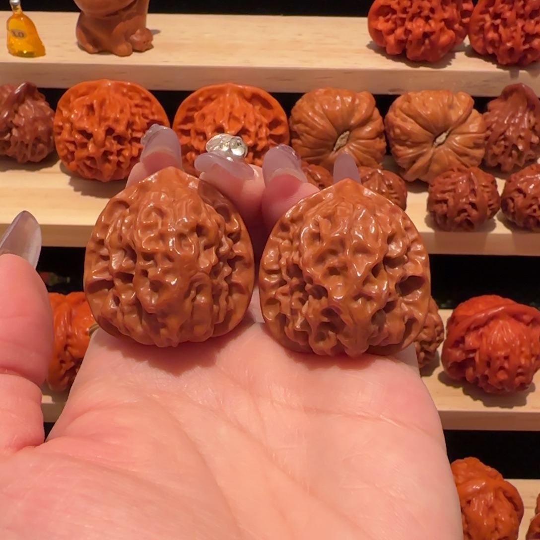 吊坠文玩核桃野生白蛇谷35精品2025