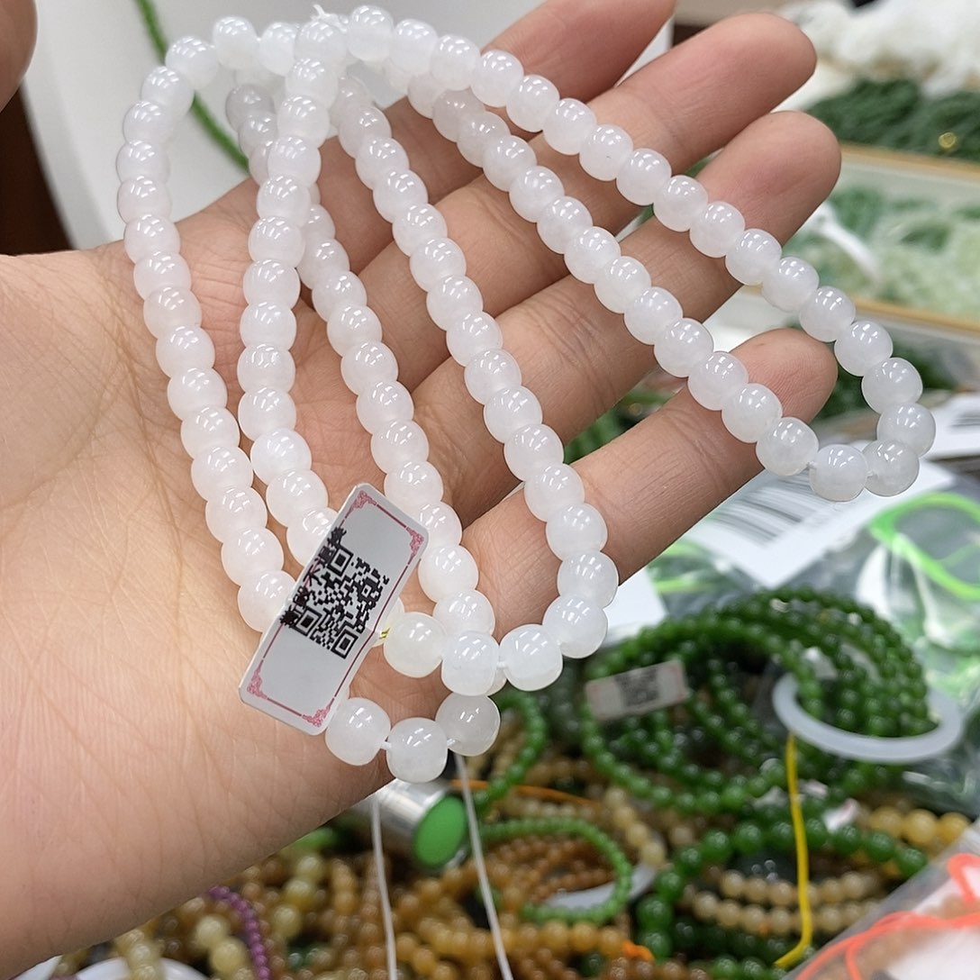 和田玉手链未镶嵌