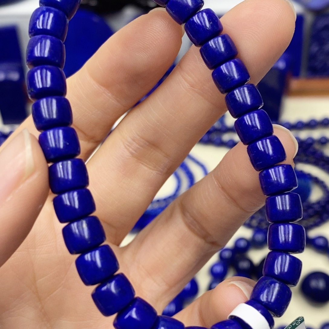 青金石手链未镶嵌