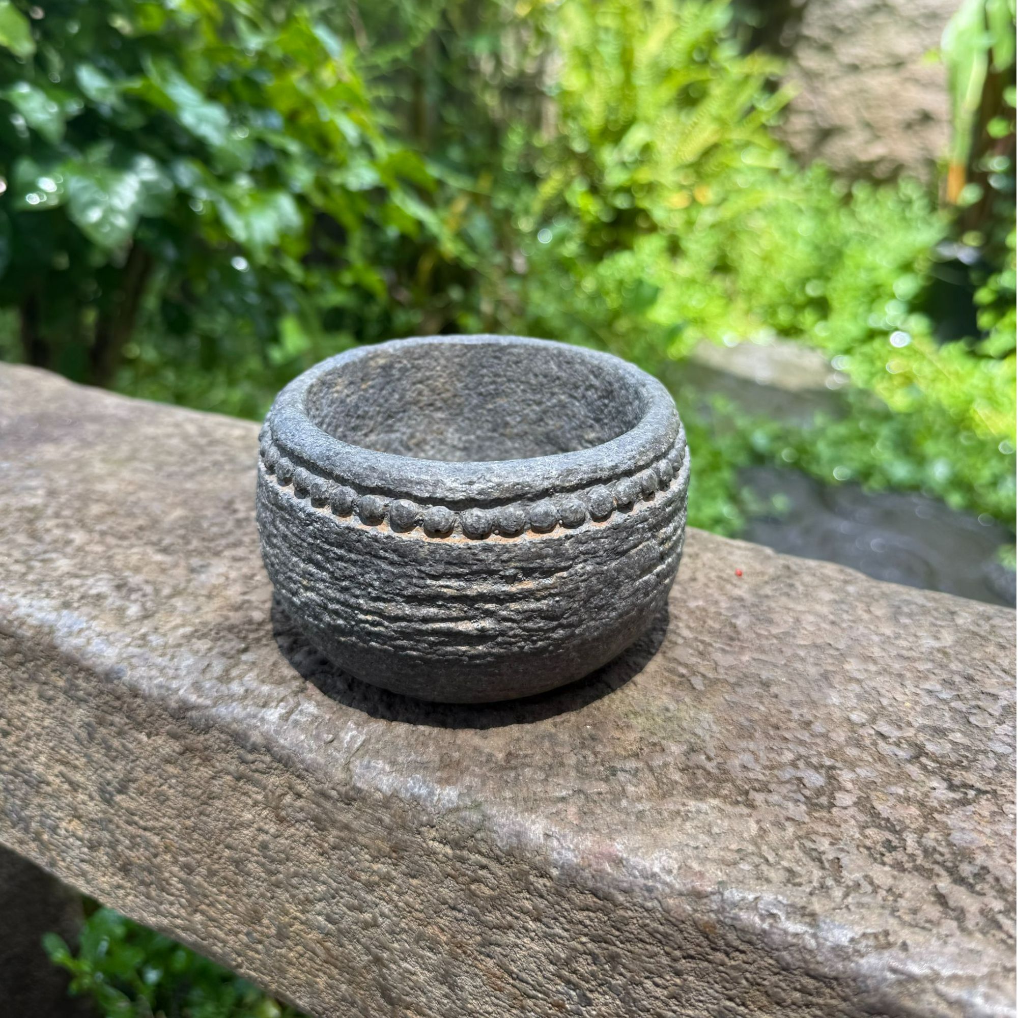石锦坊 小圆缸 庭外摆件