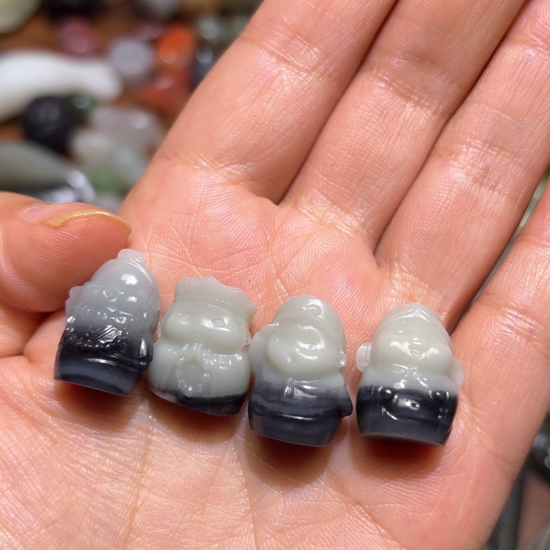 和田玉珠宝半成品未镶嵌