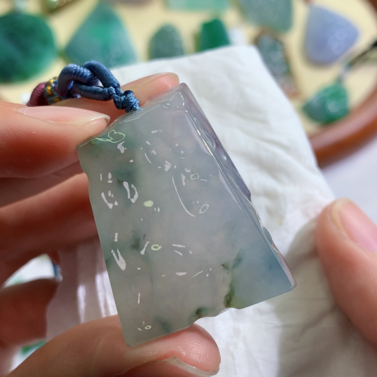 【闪购商品】翡翠吊坠(不含链)未镶嵌 8894