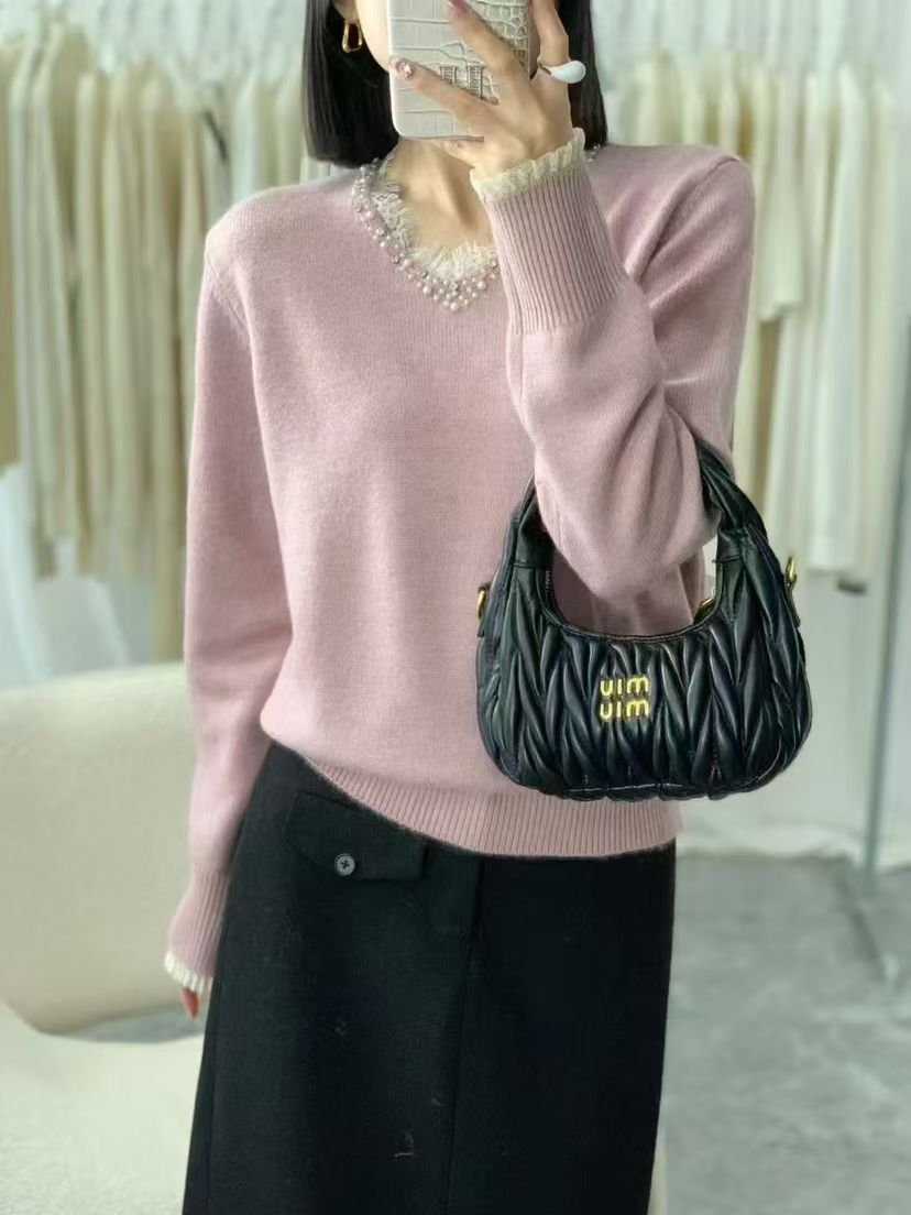 女款小香风  羊绒羊毛衫  年货