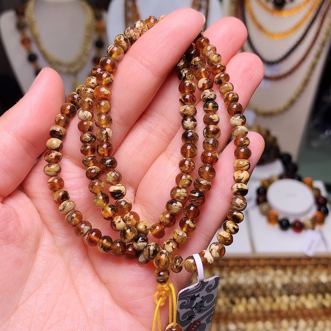 未镶嵌琥珀裸石开*果琥珀