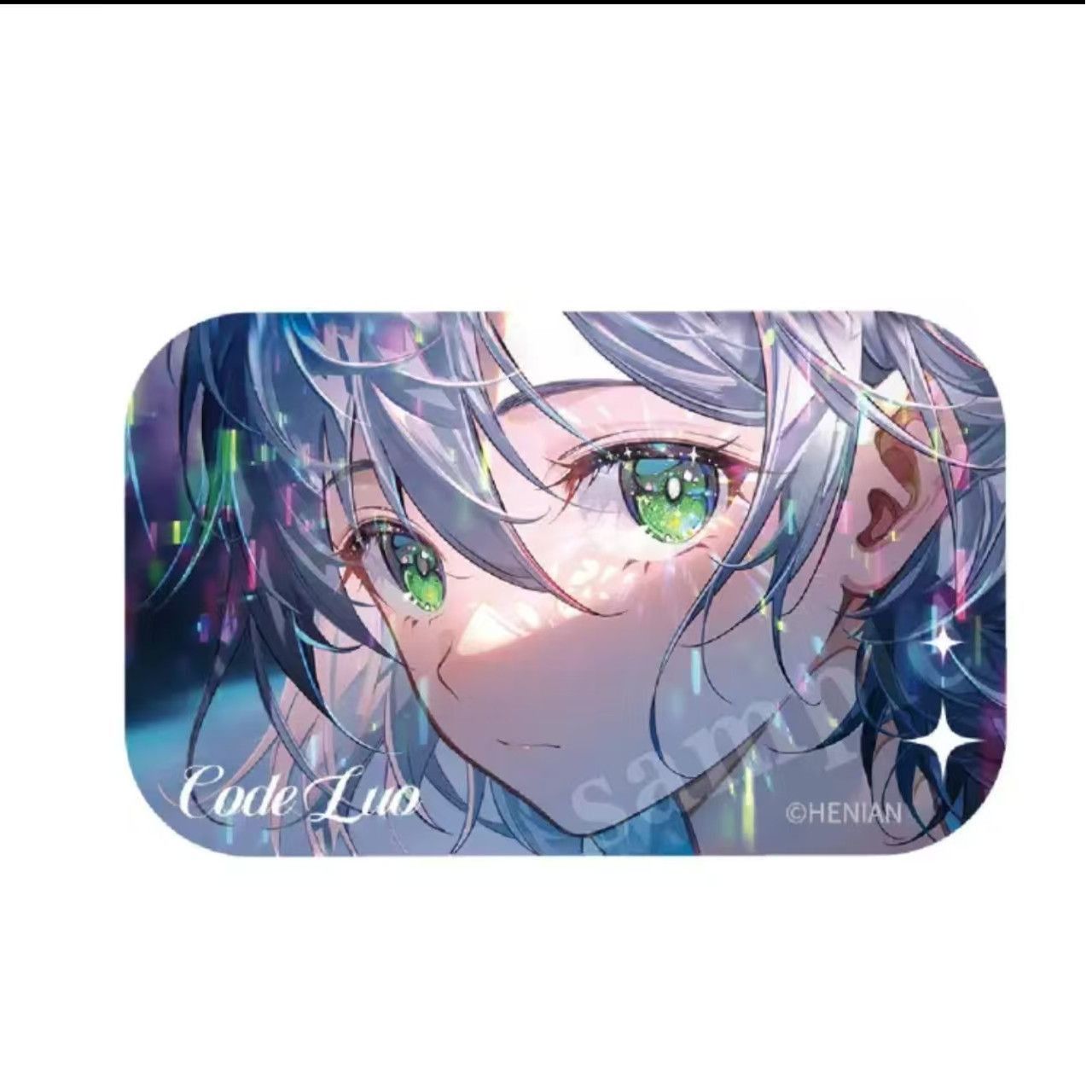 喵悦×Vsinger 洛天依 启示之瞳系列 马口铁微章