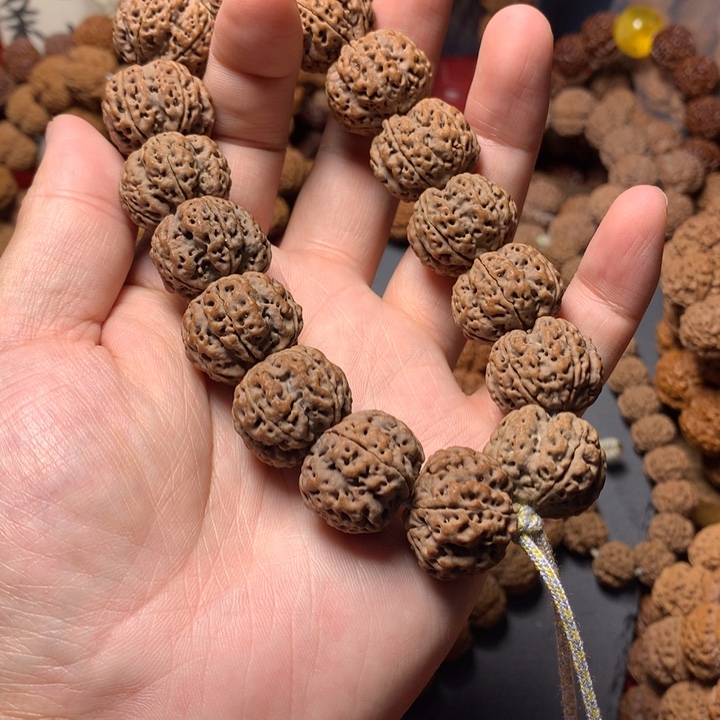 金刚菩提手串深沟梅花尺寸21.5