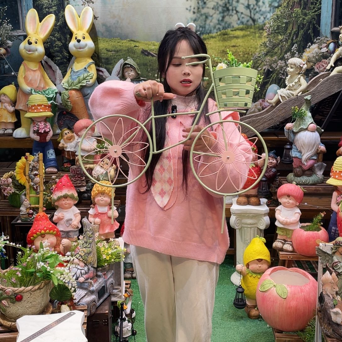 摆件花园摆件红红火火