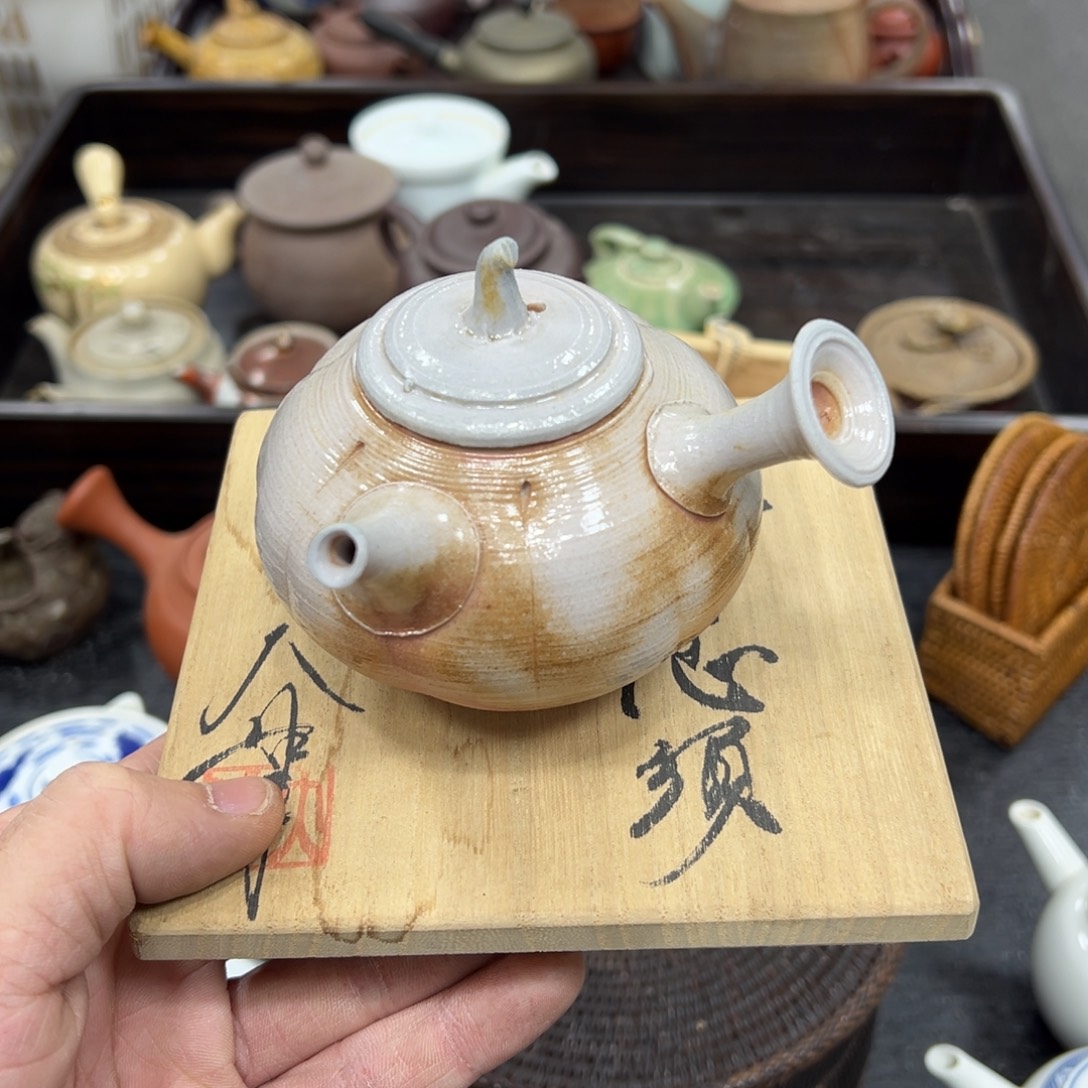 王***者陶瓷日本中古工艺品摆件