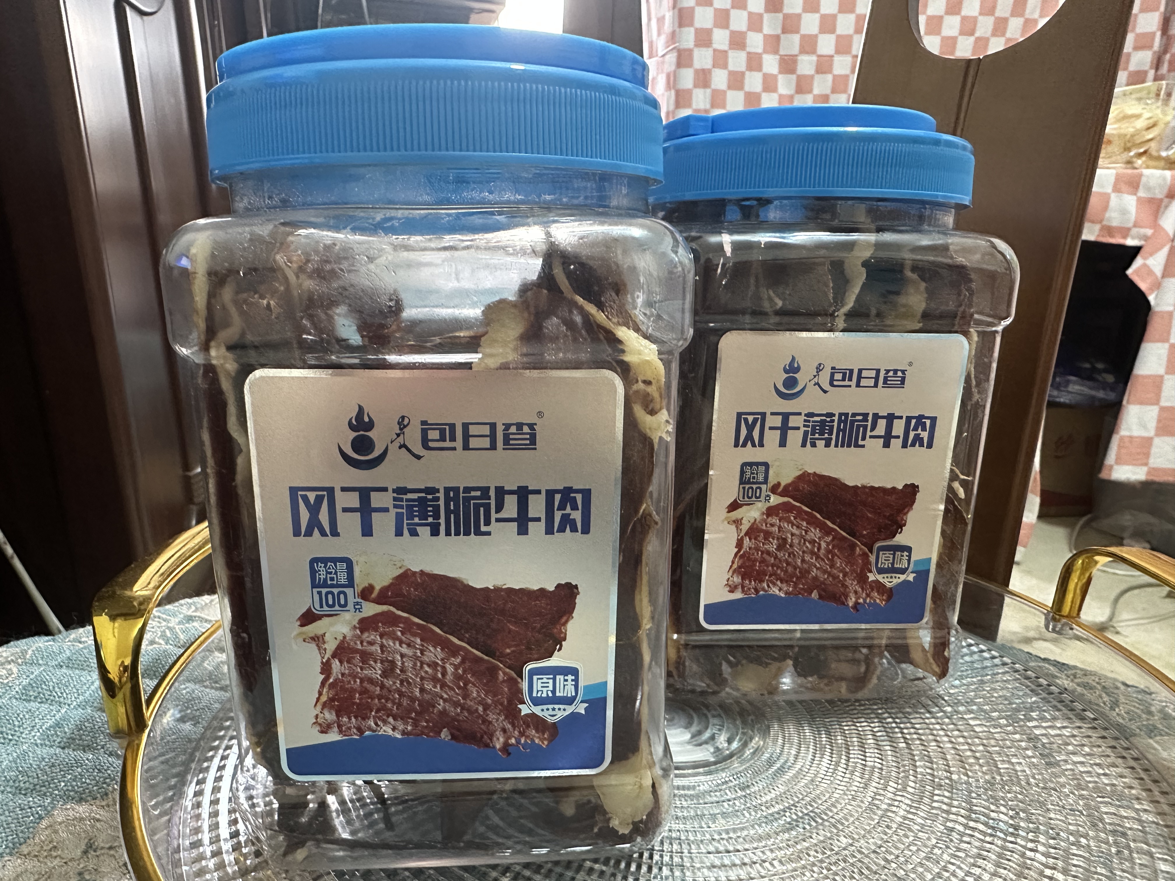 【芝然牧场牛脆脆专场】内蒙特产风干薄脆牛肉