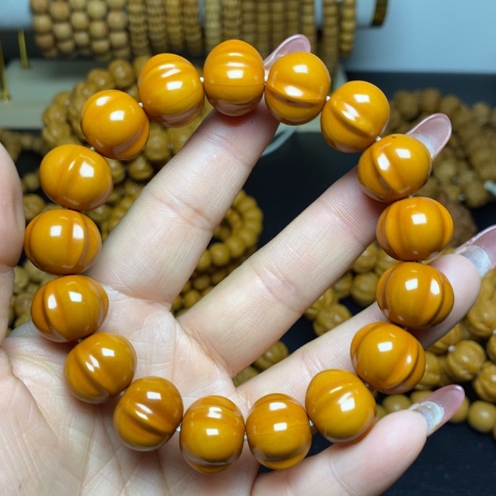 猴头核桃手串猴头微瑕