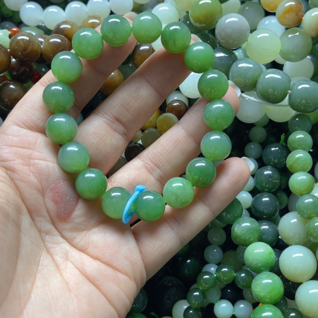 和田玉手链未镶嵌