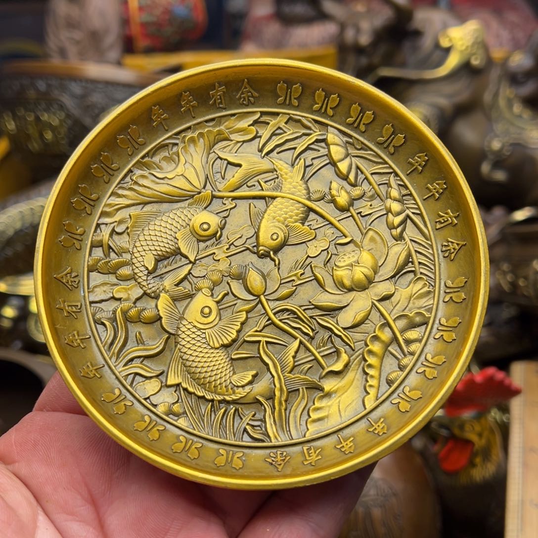 茶壶香炉铜器摆件