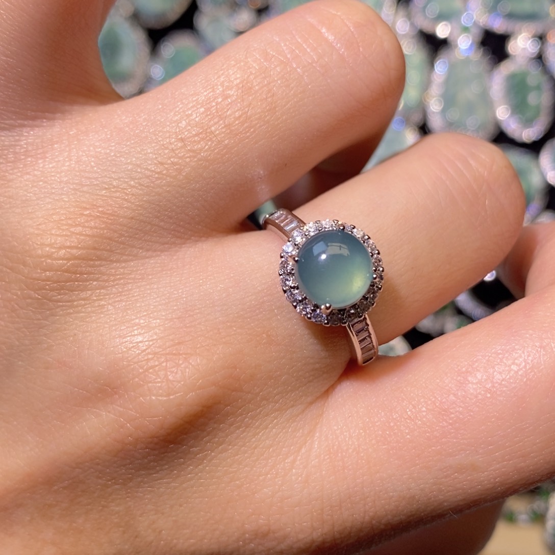 翡翠未镶嵌颈饰天然