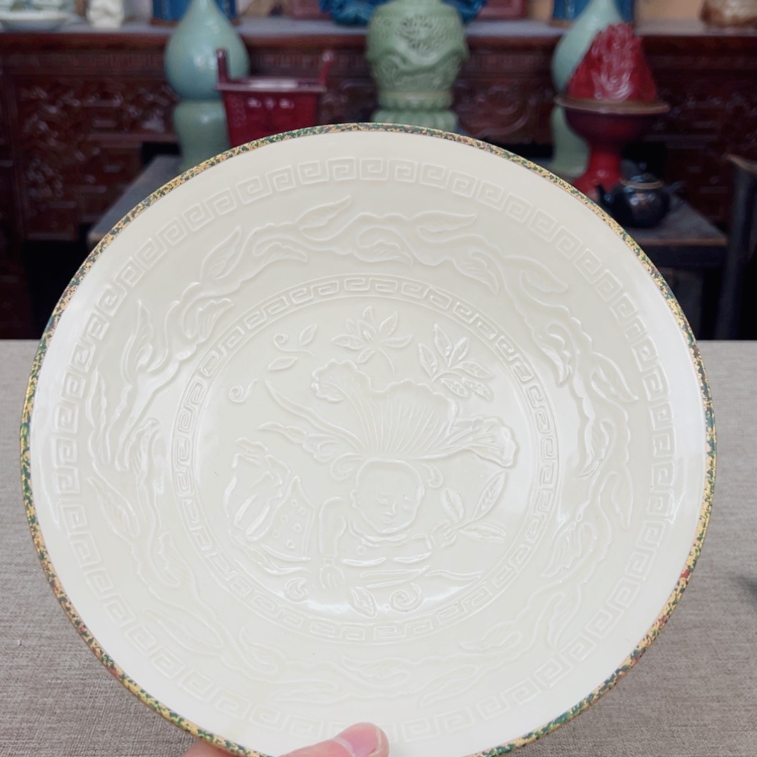 瓷片正能量陶瓷艺术品
