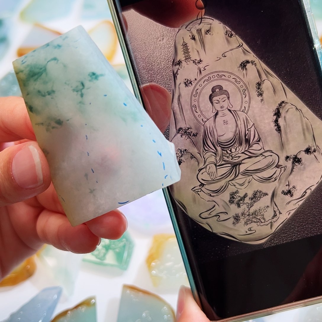 定制翡翠未镶嵌翡翠定制
