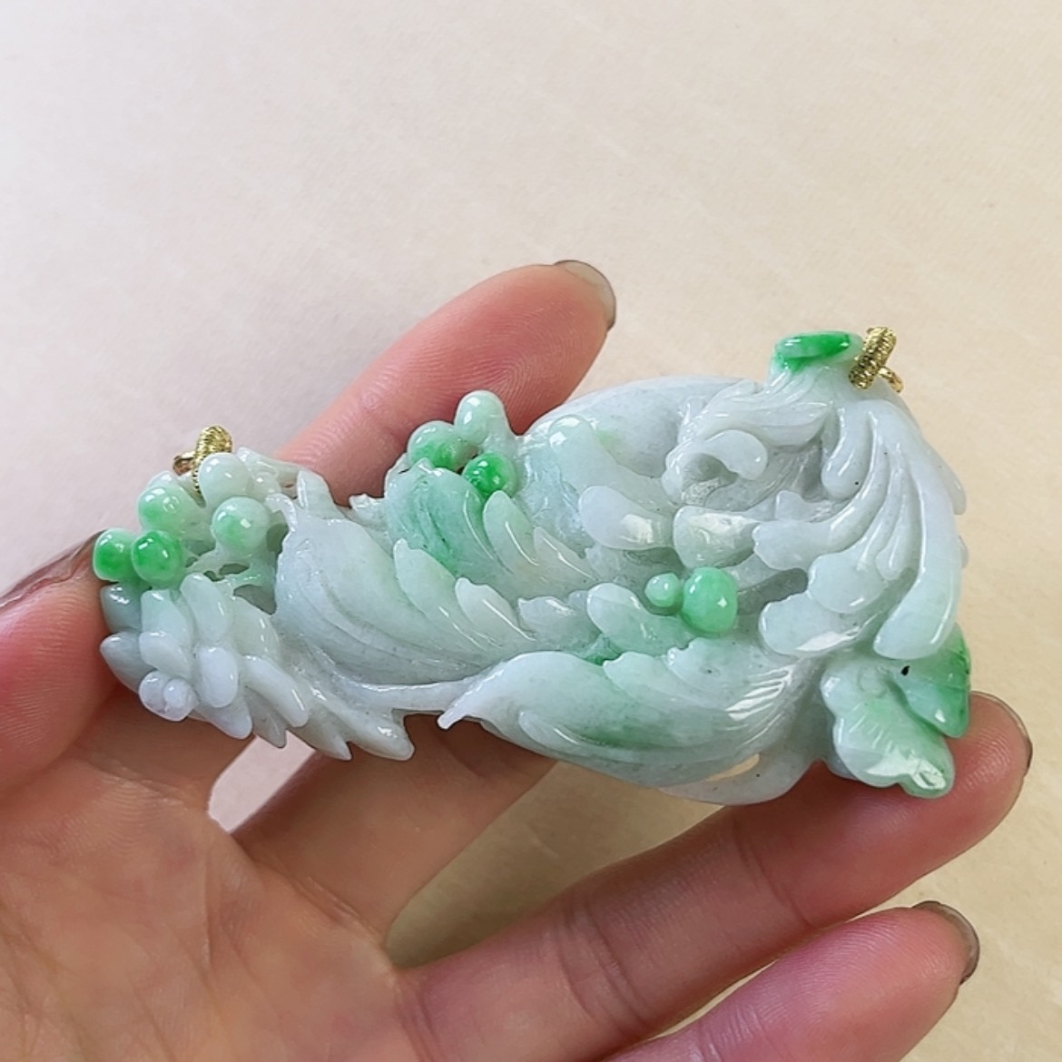 【闪购商品】翡翠颈饰未镶嵌挂件