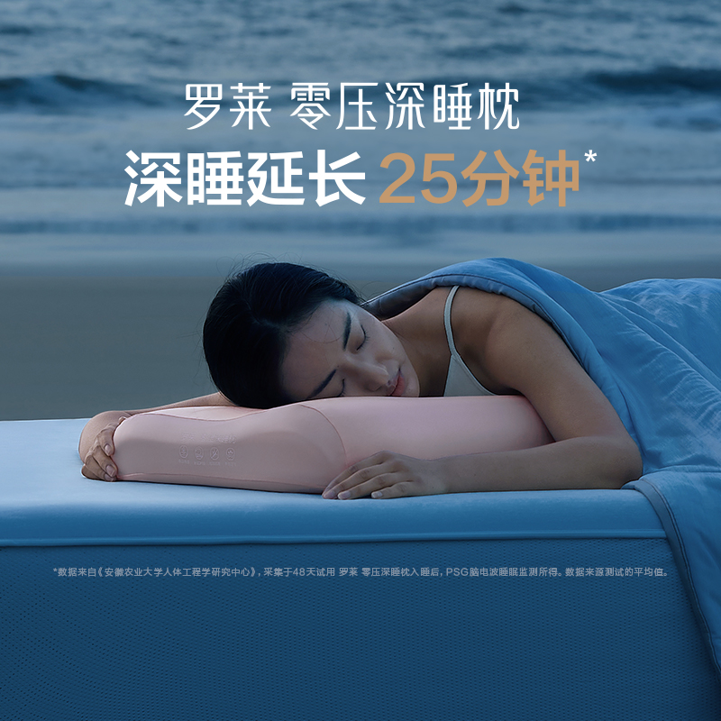 【靠谱粉丝专享】罗莱 零压深睡枕 