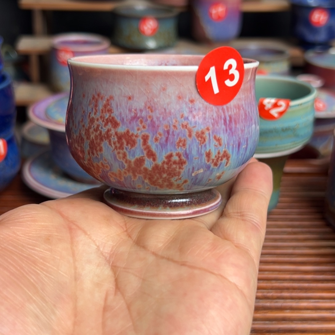 手***7手工制作钧窑茶器