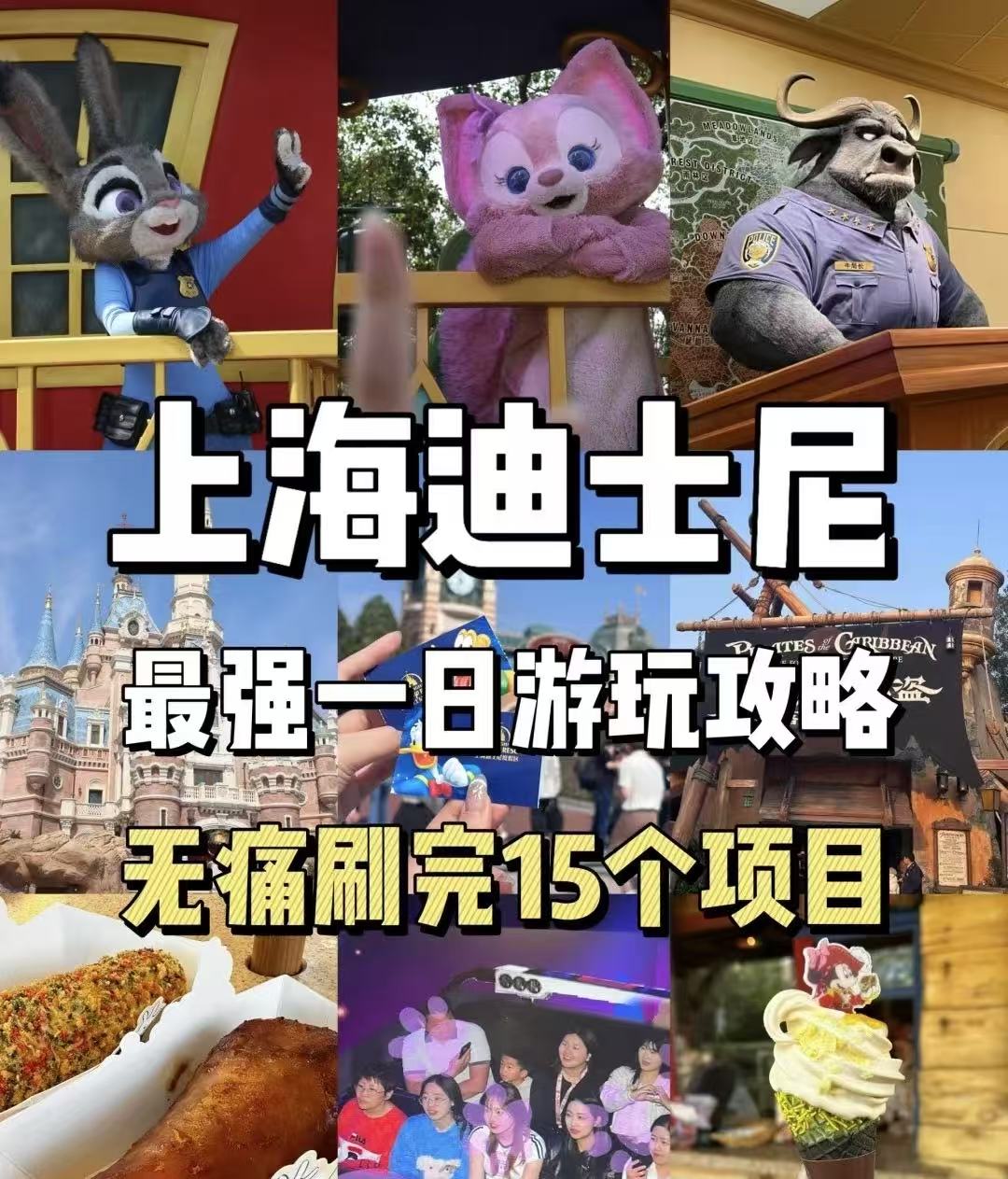 迪士尼管家陪同八个热门主题项目免排队