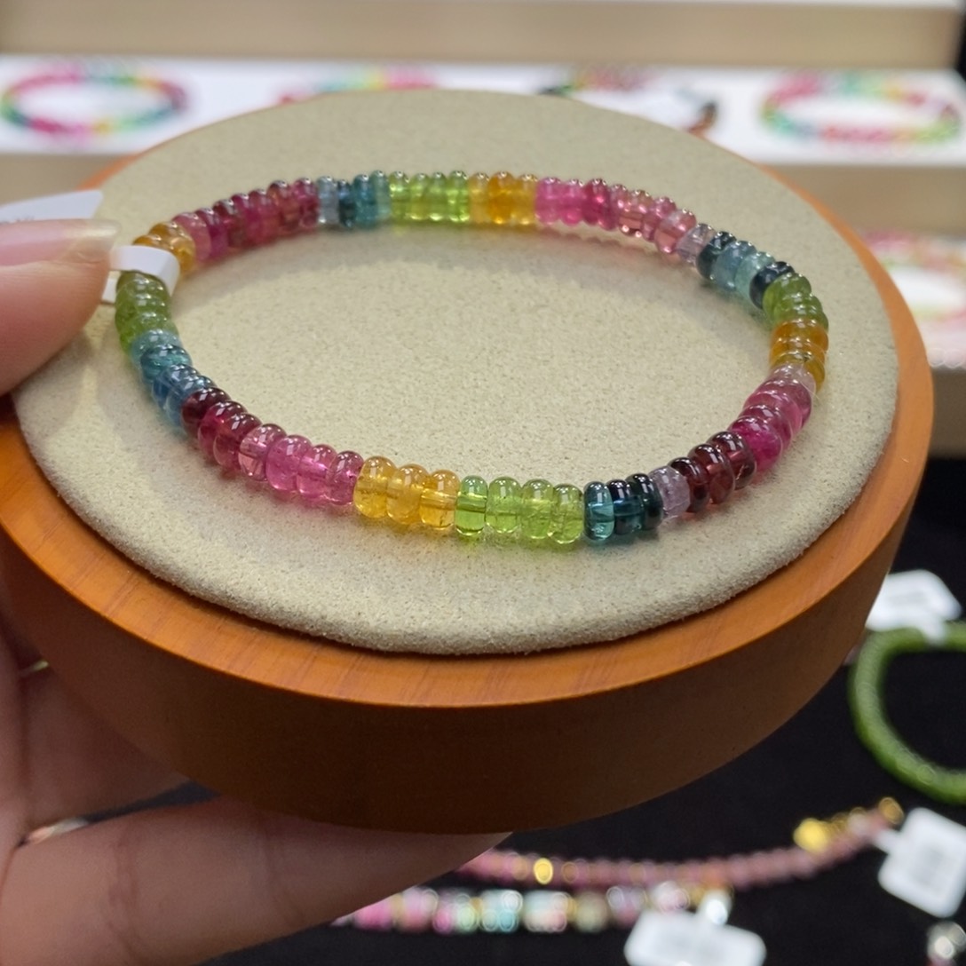 【闪购商品】碧玺手串未镶嵌两天看货期