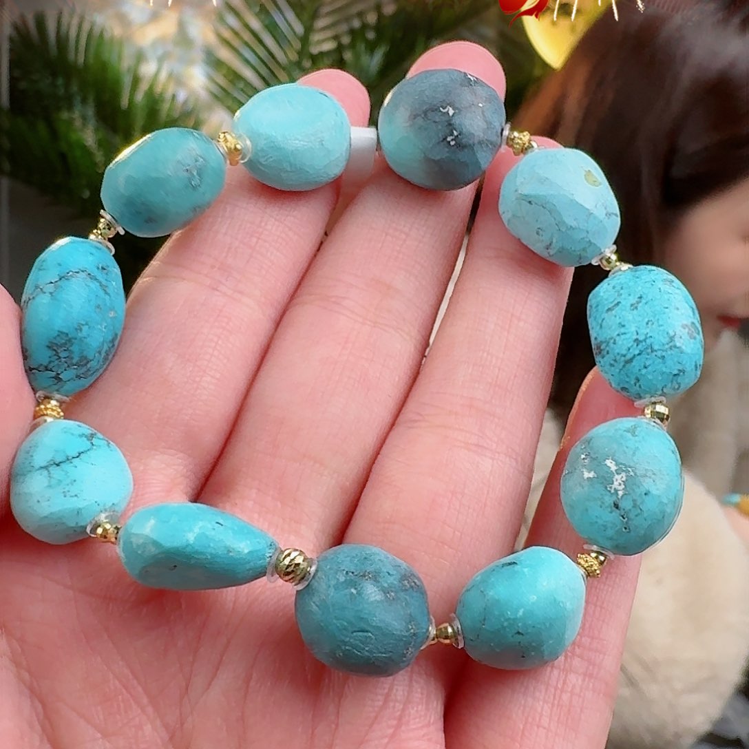 绿松石珠宝奇石未镶嵌