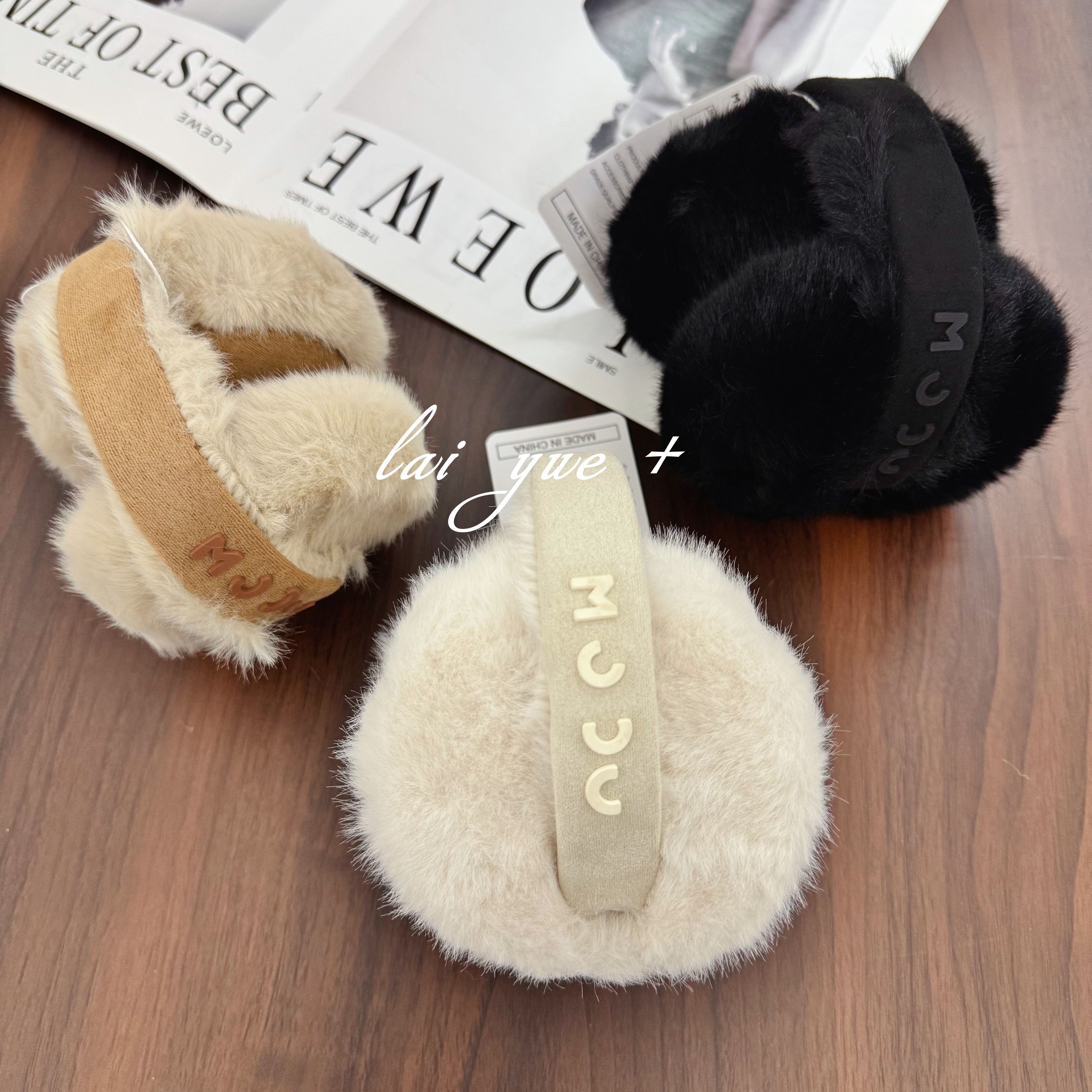 时髦单品秋冬保暖耳罩一体防寒冬季户外耳暖韩系ins可折叠收纳