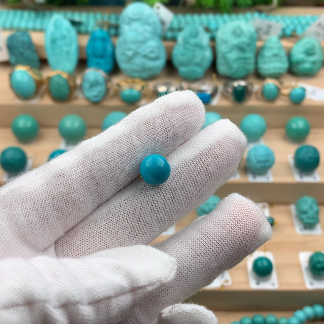 绿松石配饰未镶嵌8.5