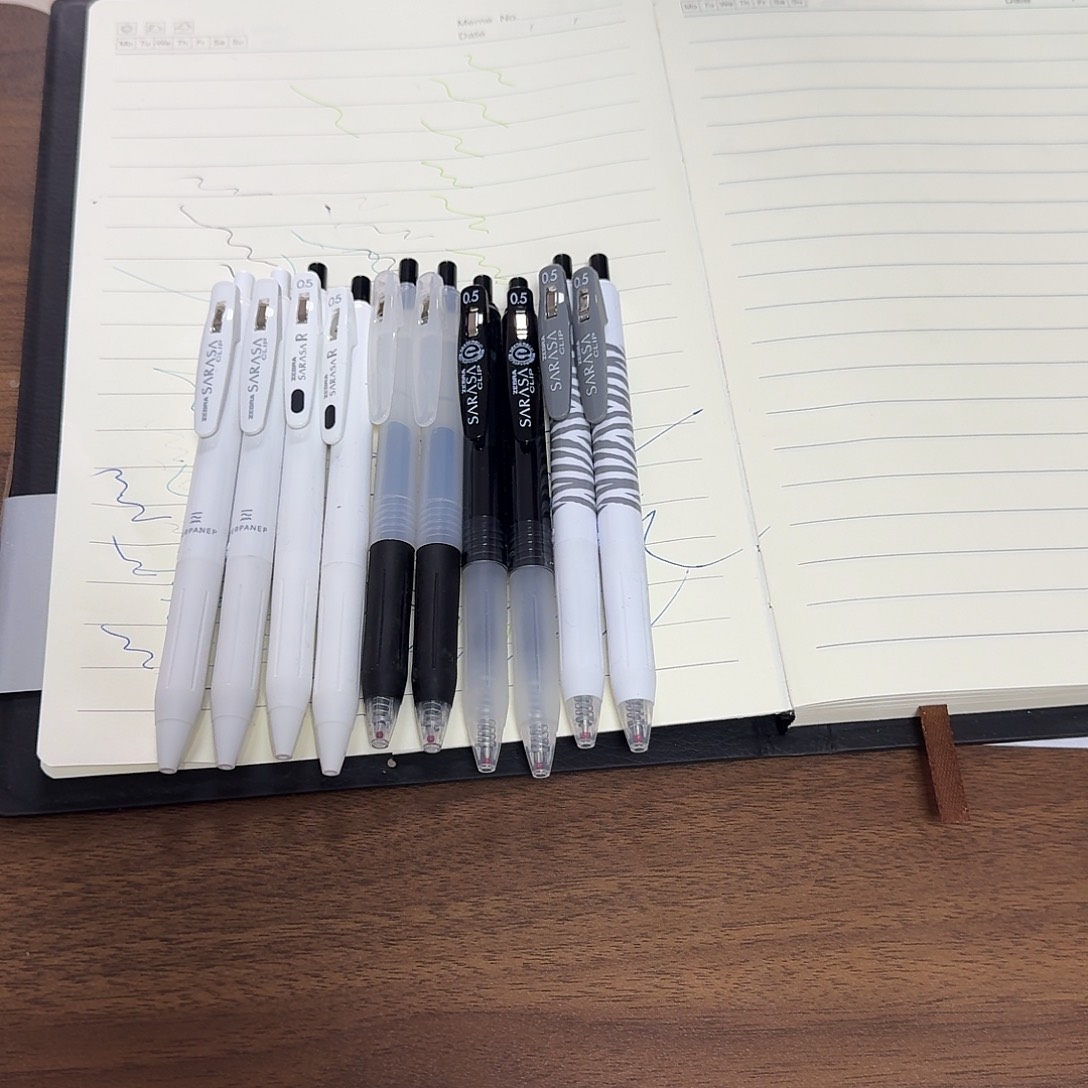 斑马中性组合10支装