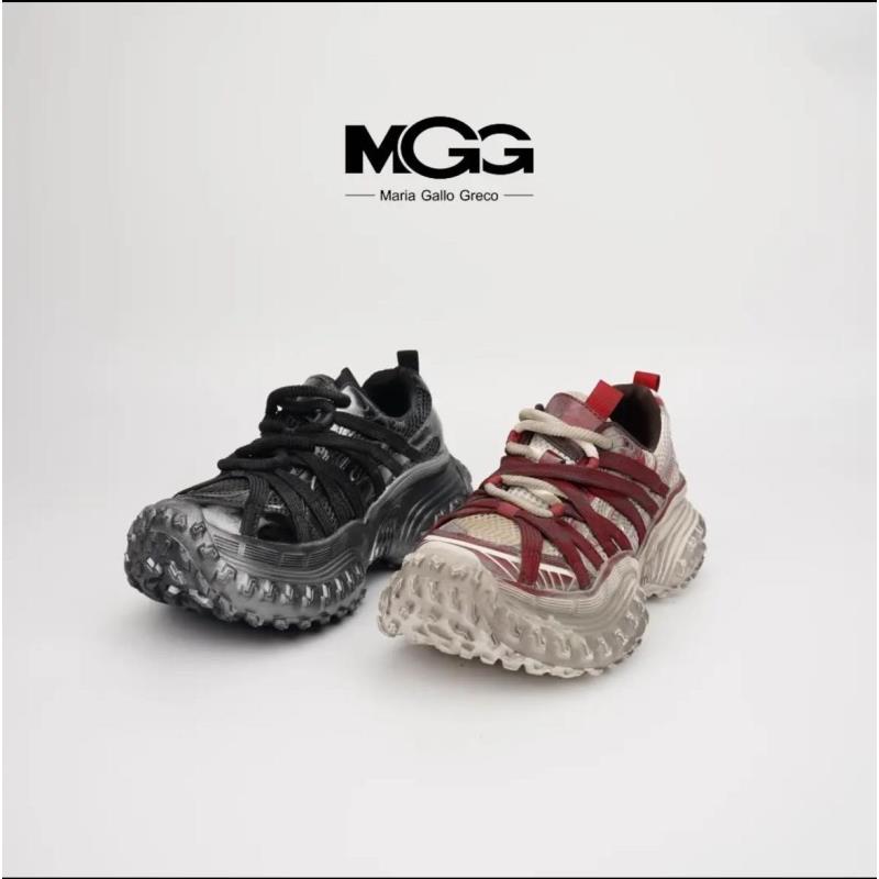 3232-MGG舒适百搭厚底榴莲底时尚休闲鞋