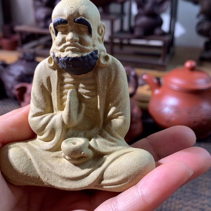 茶杯紫砂达摩111111111111