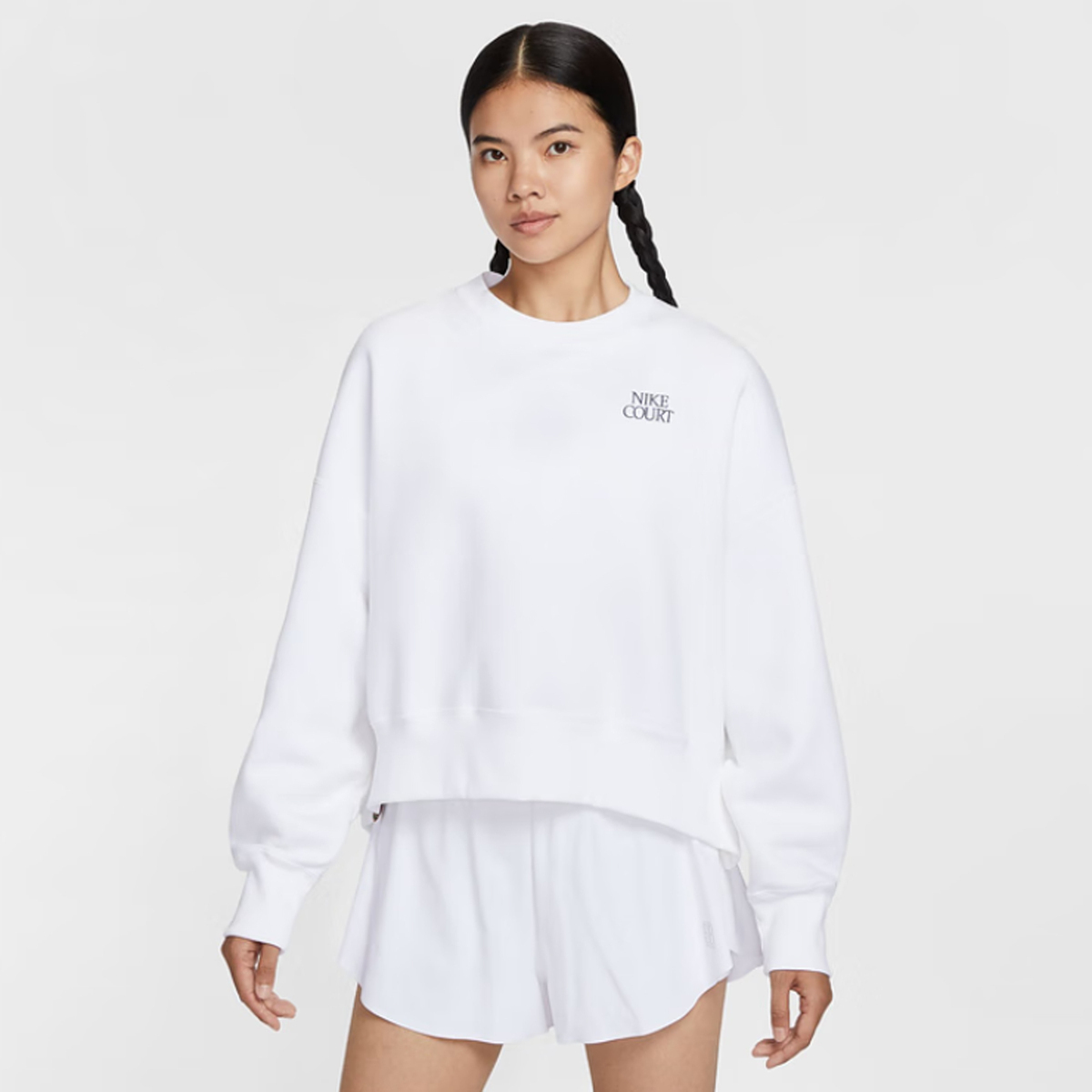 【滔搏联动】女子AS W NKCT OS CREW HRTGE II GCE卫衣IO0485-100