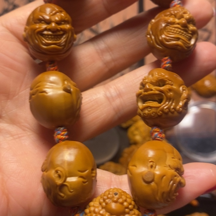 橄榄核手串/手链走****生经典恶僧