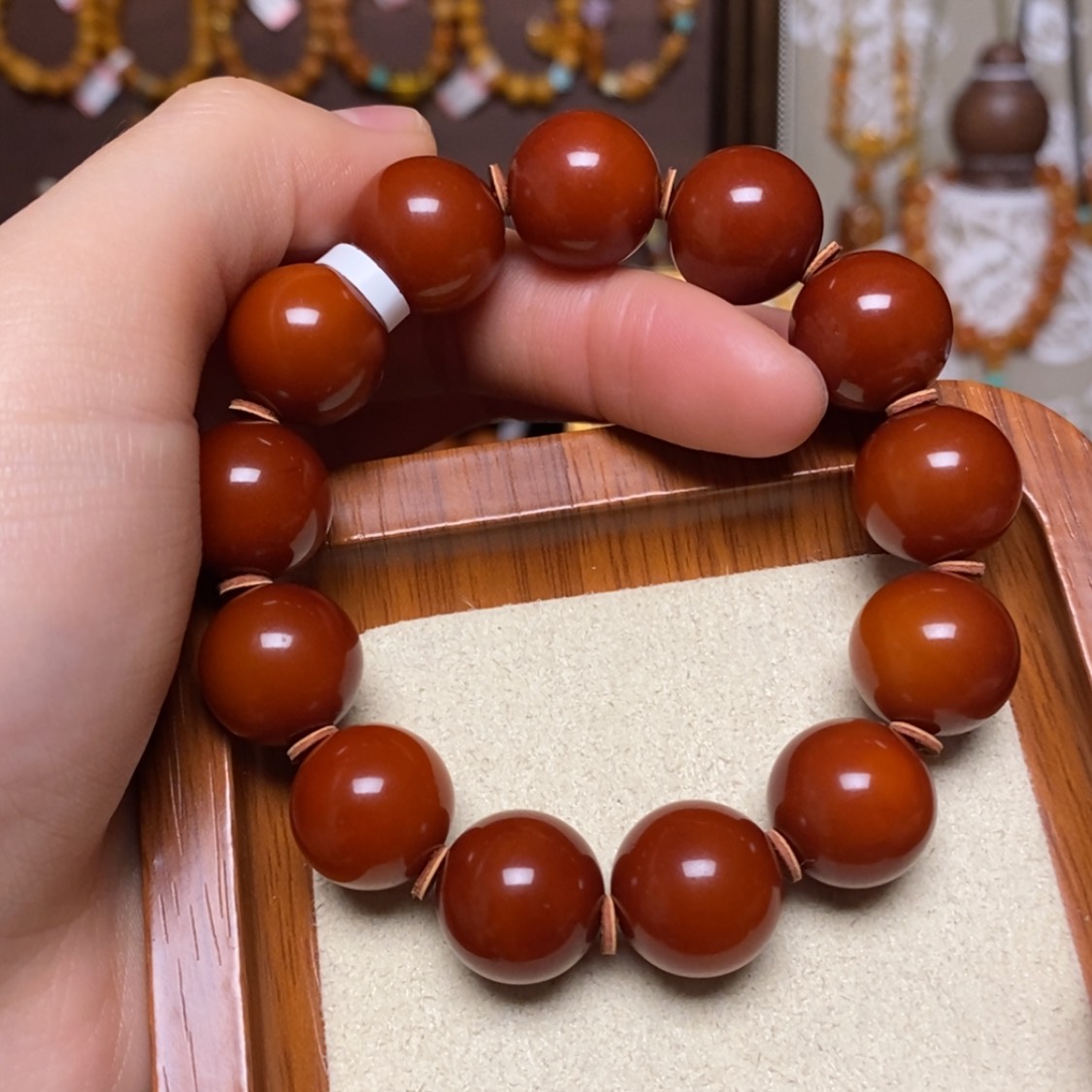 【闪购商品】手链蜜蜡未镶嵌手串