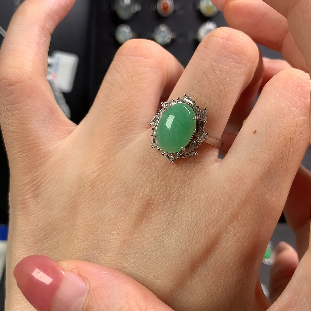 翡翠银S925镶嵌颈饰K****鑫1111111