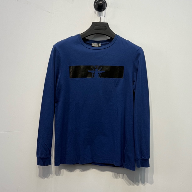 99新 DIOR/迪奥 男士印花长袖卫衣/xs/0211