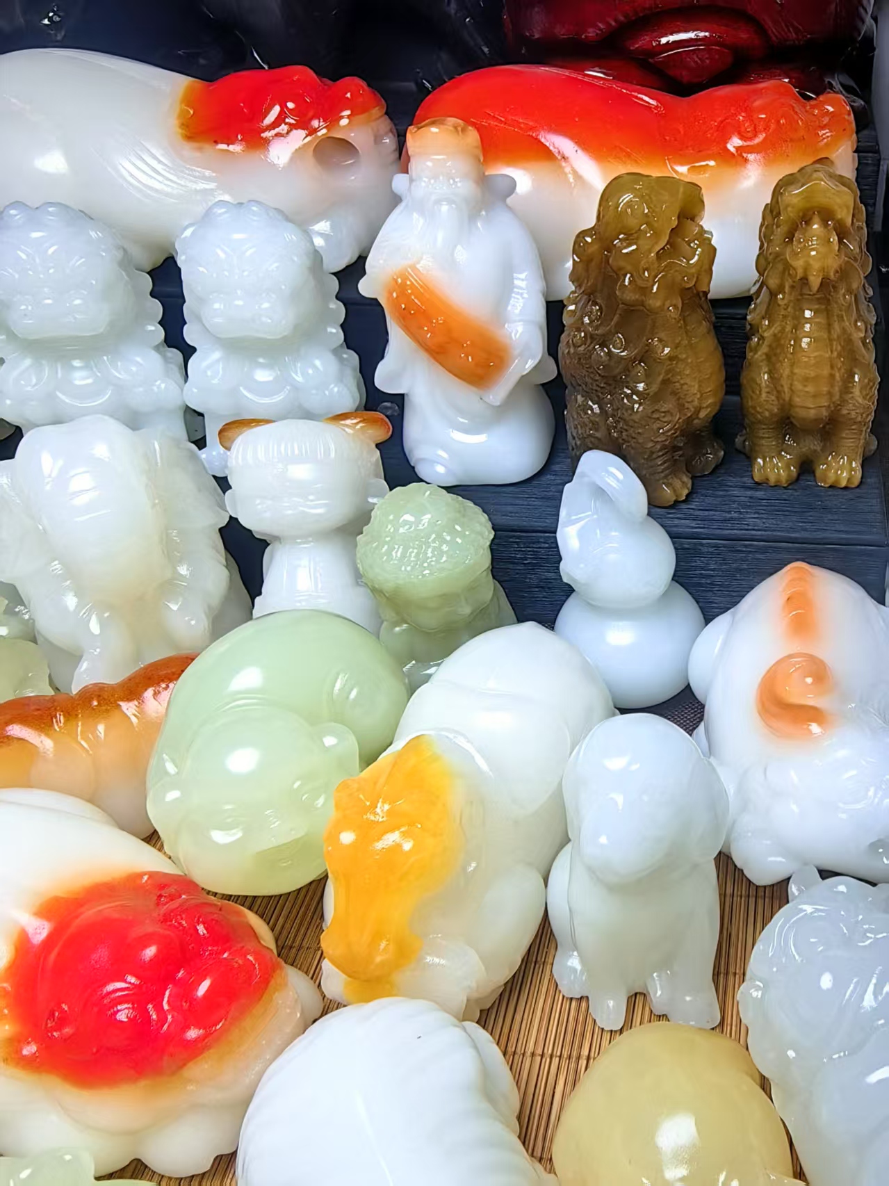 新疆山料办公把件貔貅工艺品摆件可爱（以直播间购买截图为主）