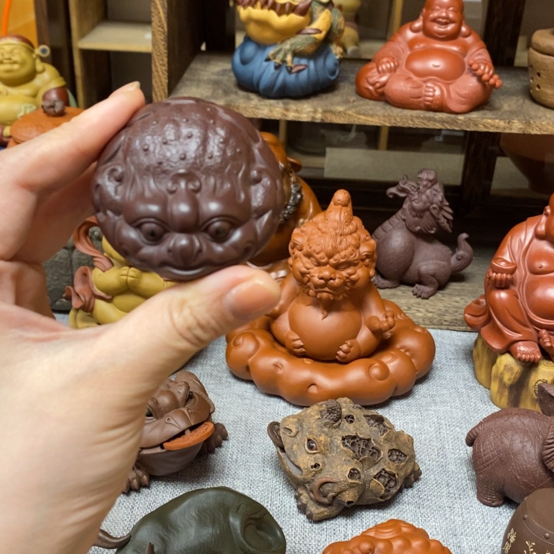 紫砂茶宠是个坎坷